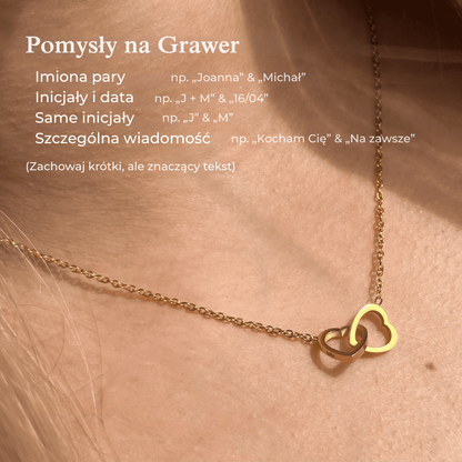 Noszę Miłość™ - Wieczna Róża z naszyjnikiem