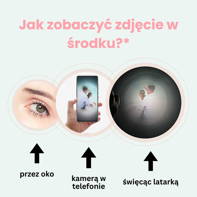 Noszę Miłość™ - Bransoleta ze zdjęciem